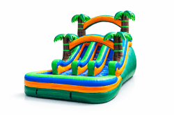 Tropical beach Water slide H15X14WX24L