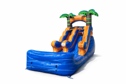 MINI TROPICAL WATER SLIDE  13HX19LX9W